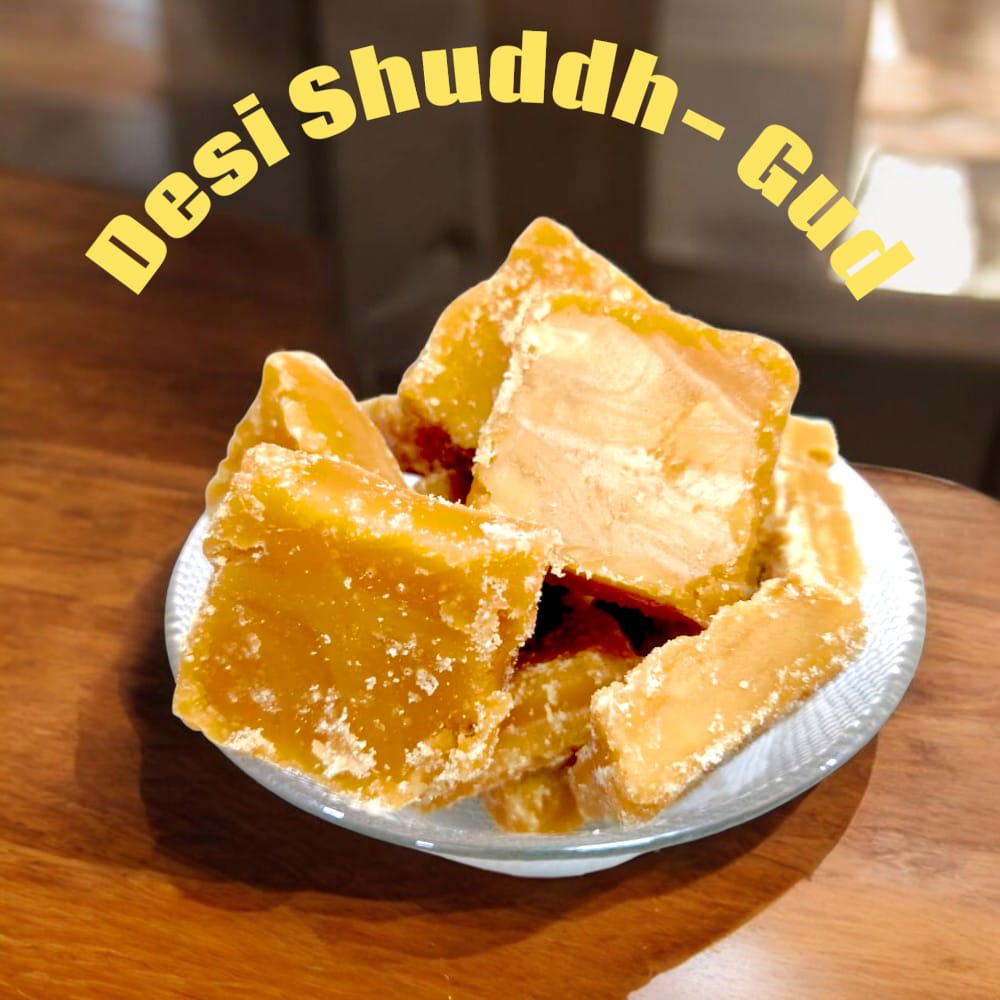 Desi Shuddh - Gud (Jaggery Cubes)