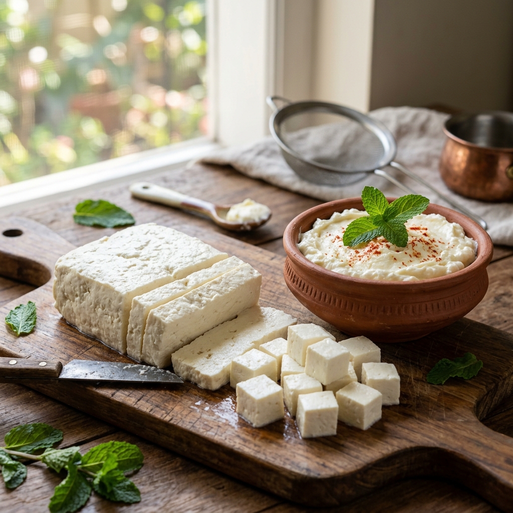 Desi Malai Paneer & Safed Makhan